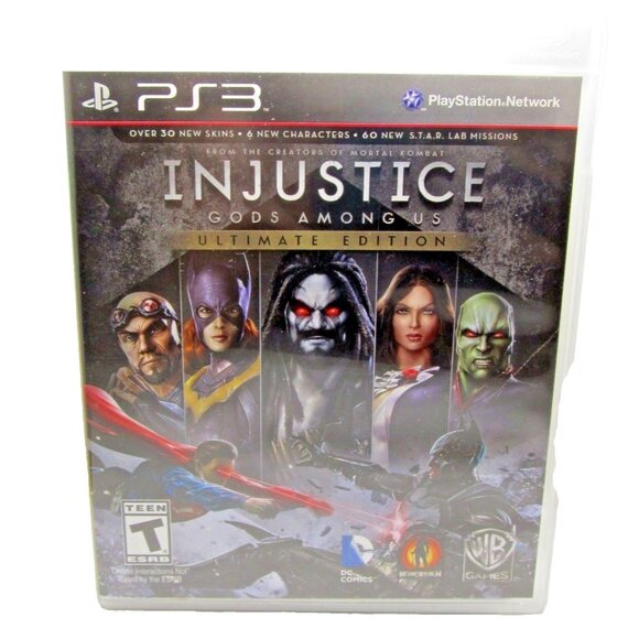 Injustice: Gods Among Us Ultimate Edition Sony PlayStation 3, 2013 - Picture 1 of 4